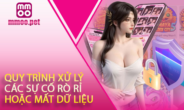 Quy trình xử lý các sự cố rò rỉ hoặc mất dữ liệu