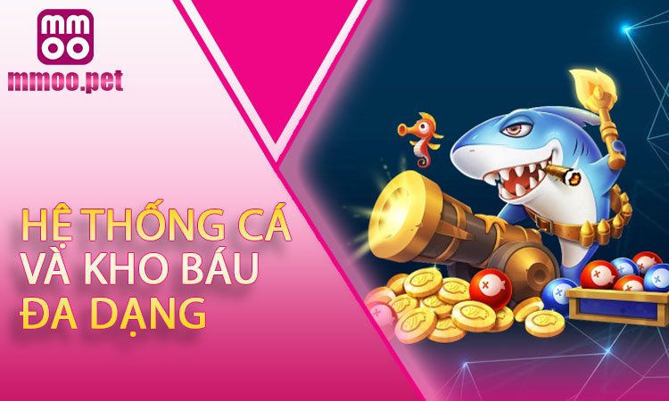 Hệ Thống Cá Và Kho Báu Đa Dạng